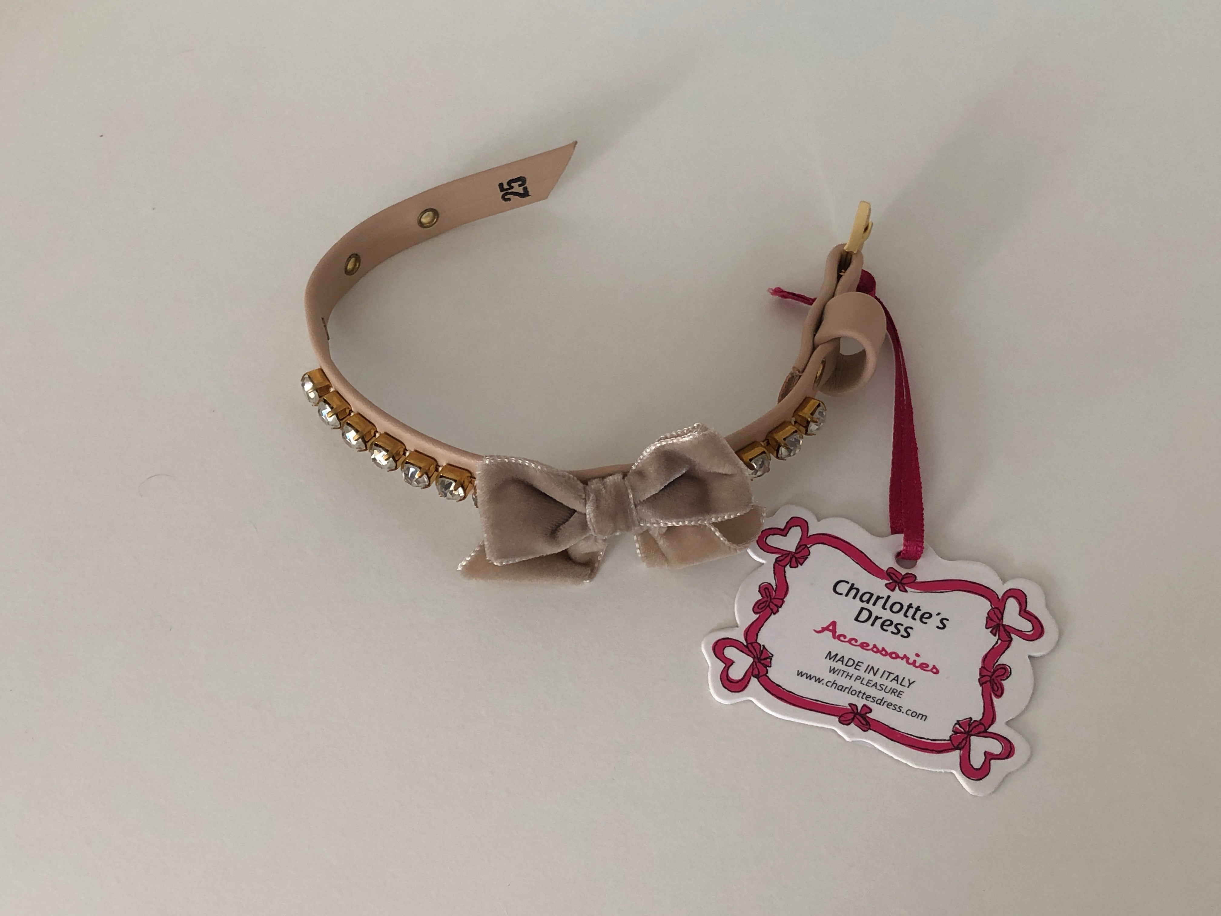 Collare Charlotte's Dress con Fiocco