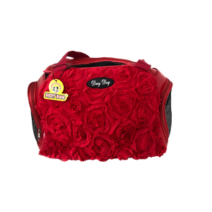 Borsa Rossa con rose rosse