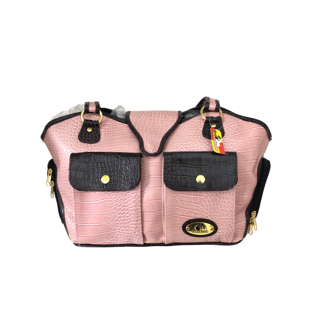 Borsa Ecopelle Rosa "Prestige"