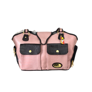 Borsa Ecopelle Rosa "Prestige"